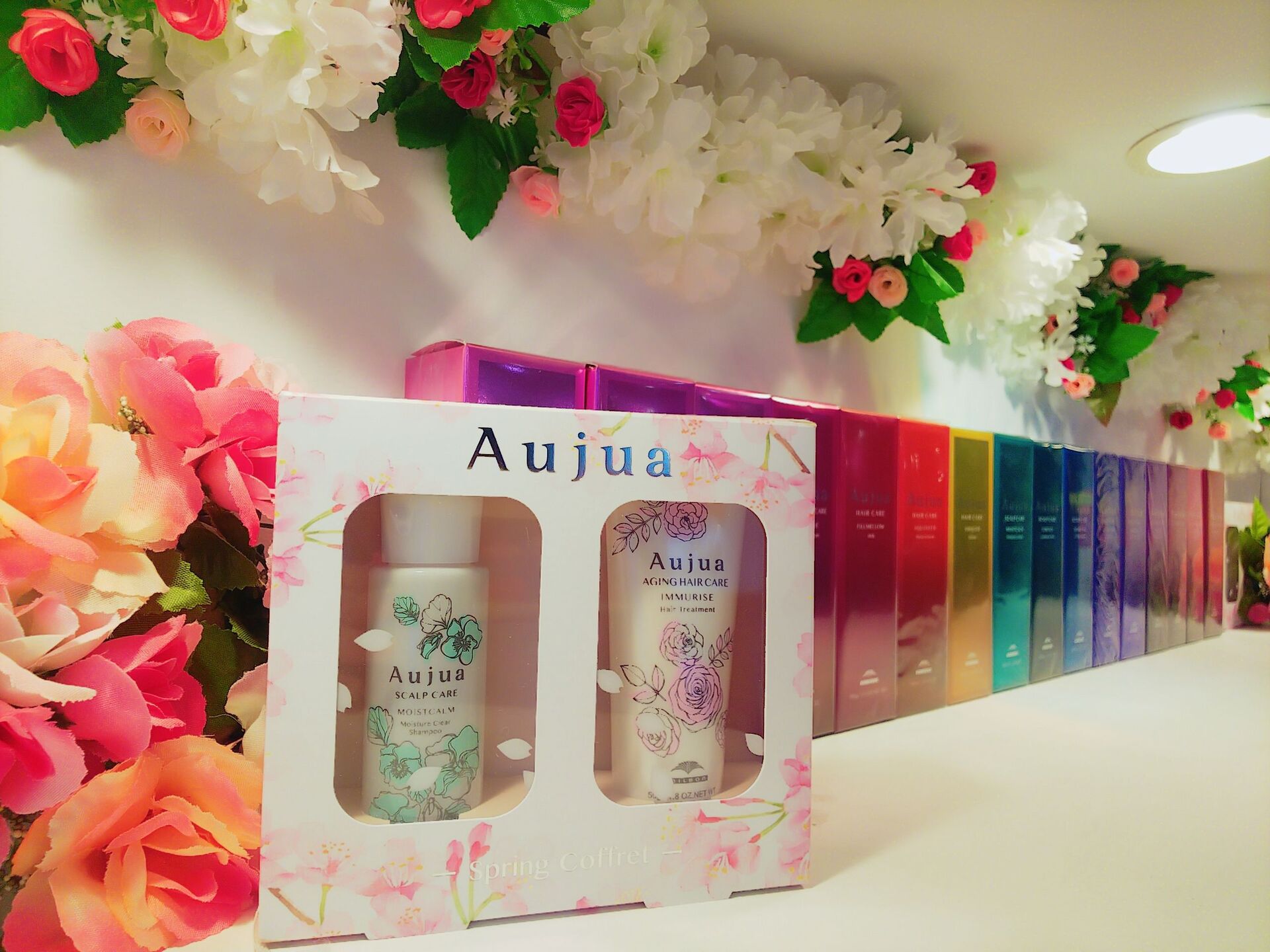 Aujuaｽﾌﾟﾘﾝｸﾞｺﾌﾚを谷町四丁目の美容室ﾗﾅｼｴﾝでGET！