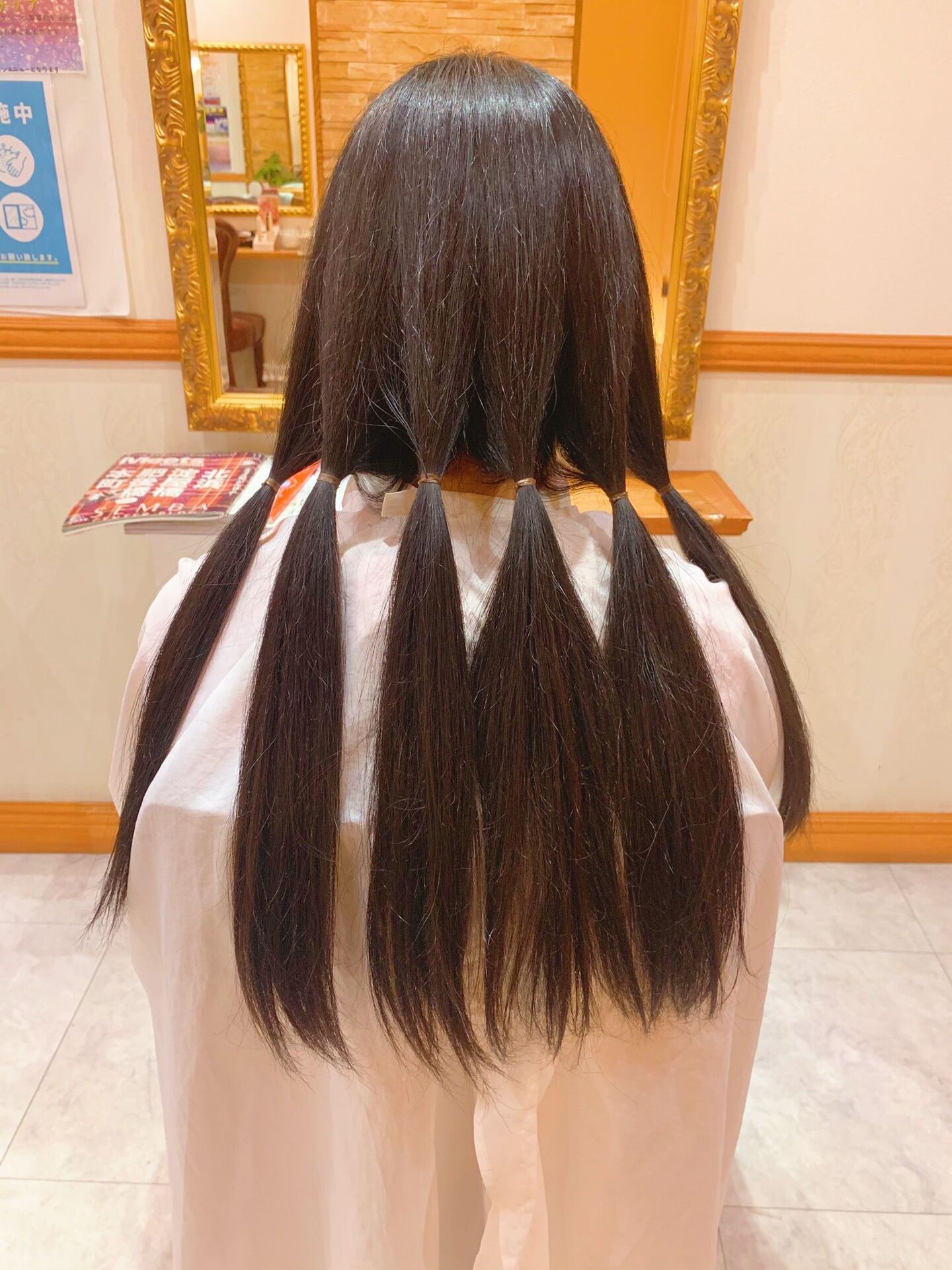 谷町四丁目でヘアドネーション出来る美容室はRanaCien🌼