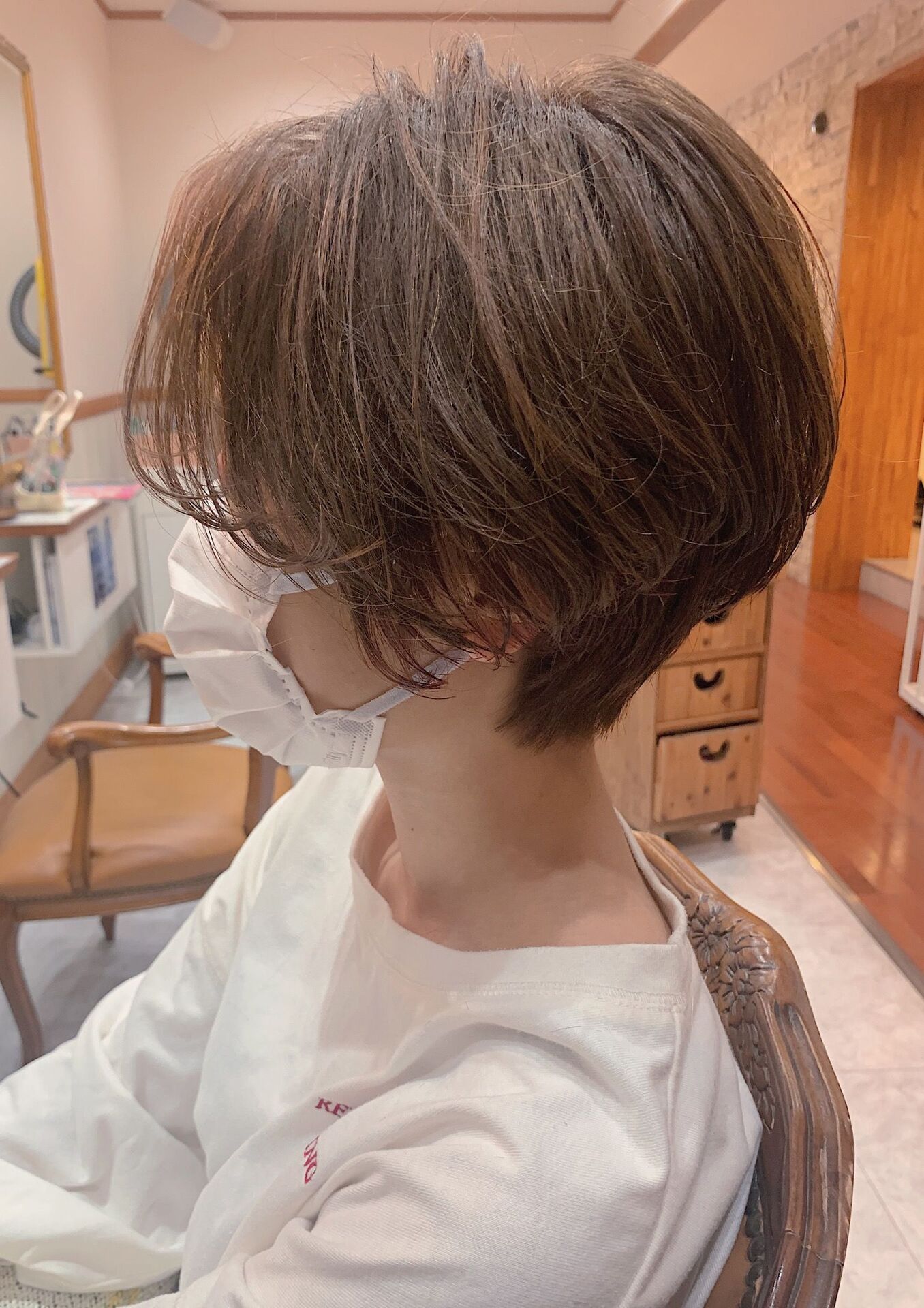 かわいいマッシュショートは大阪美容室RanaCienへ🌼