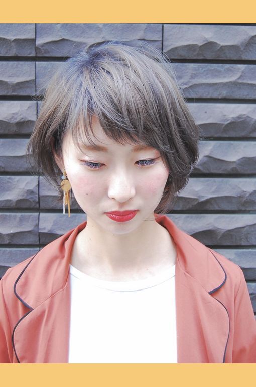 ショートボブの写真
