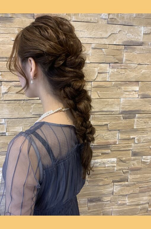 ヘアセットの写真