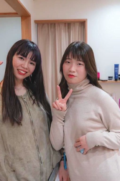 2人で撮った写真